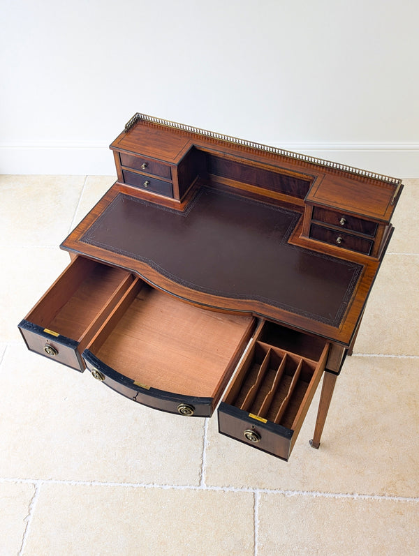 Antique Edwardian Mahogany Writing Desk c.1910