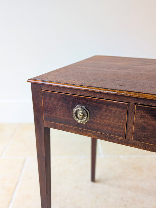Antique Georgian Mahogany Side Table c.1800