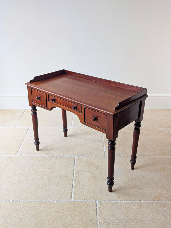 Antique Victorian Mahogany Writing Table c.1890