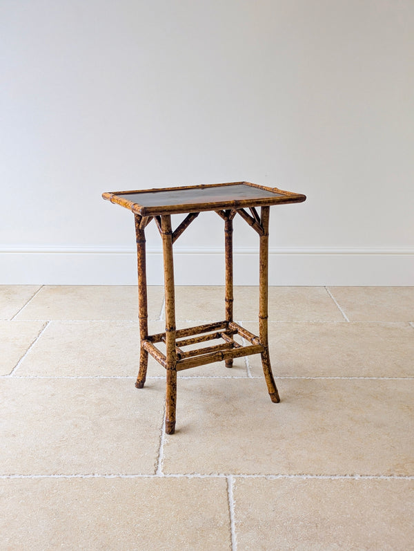 Antique Victorian Bamboo Occasional Table c.1890