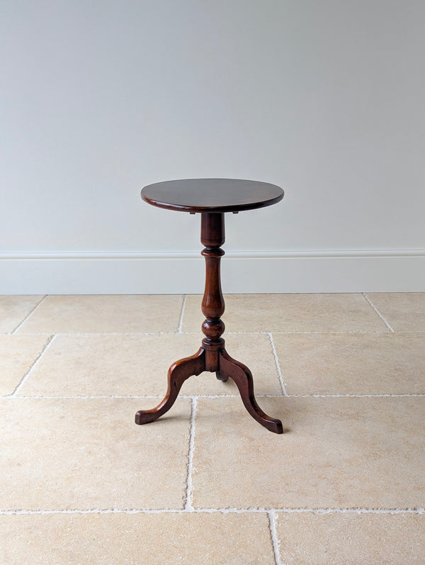Antique Georgian Mahogany Oval Tilt-Top Tripod Wine Table c.1820