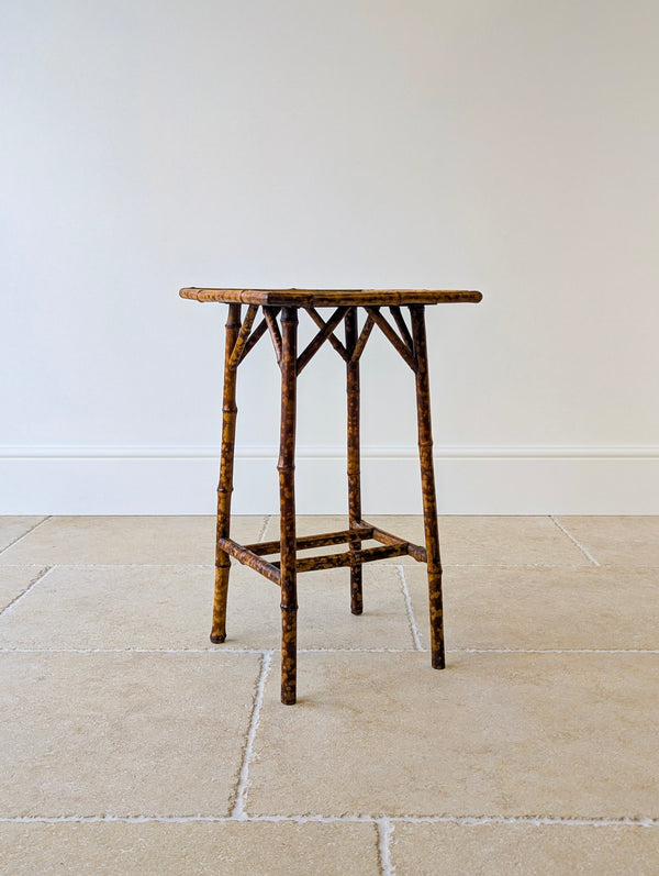 Antique Victorian Bamboo Occasional Table c.1890