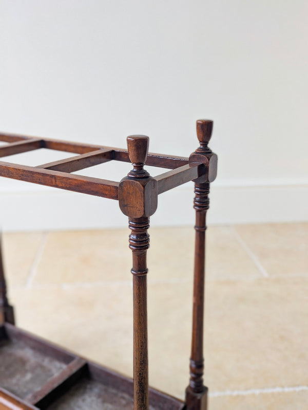 Antique Victorian Mahogany Stick Stand c.1890