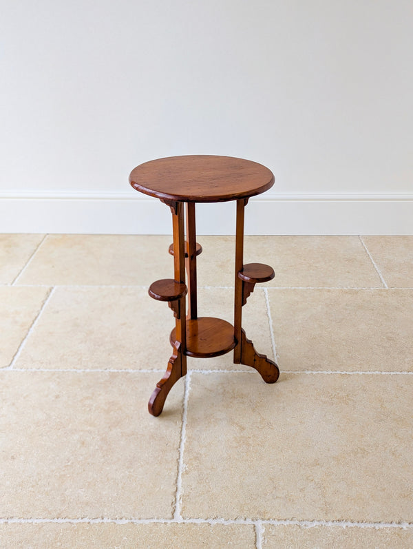Antique Early 20th Century Beech Occasional Table c.1920