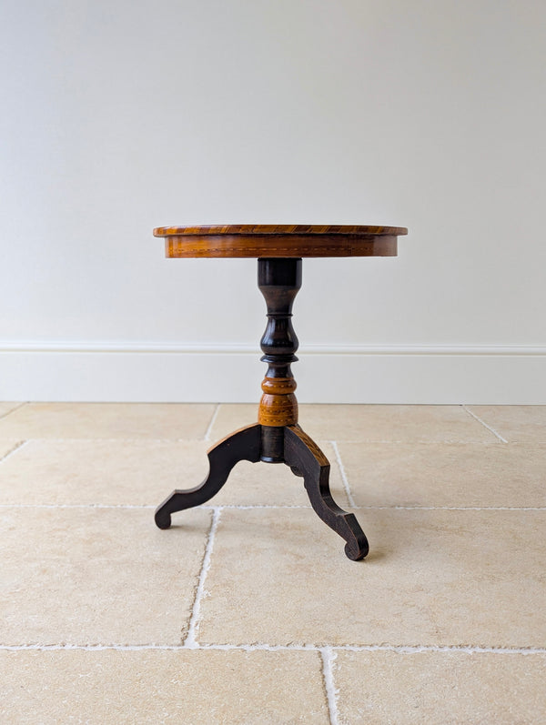 Antique Victorian Italian Marquetry Sorrento Table c.1880