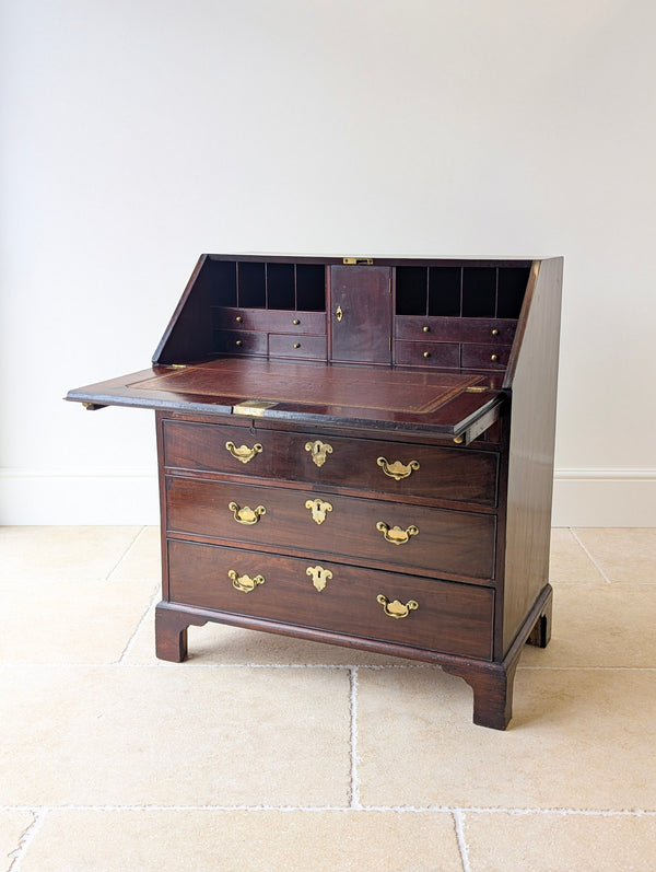 Antique George III Mahogany Bureau c.1770