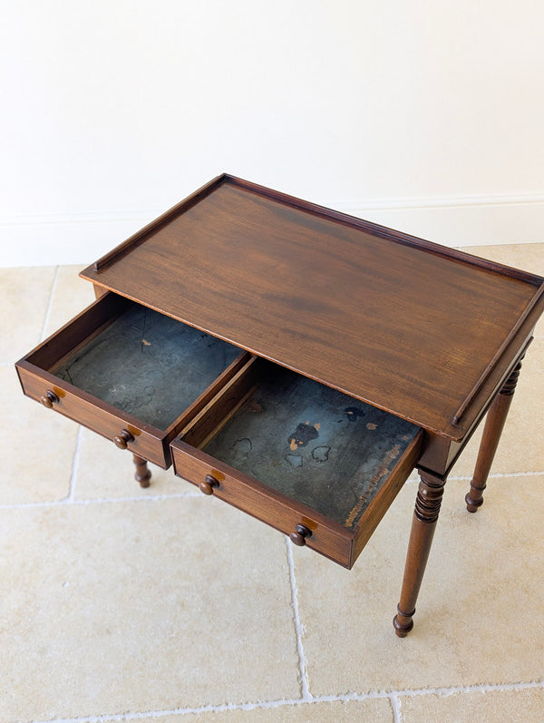Antique William IV Mahogany Writing Table c.1830