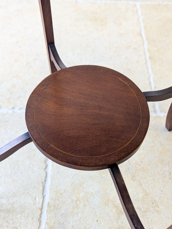 Antique Edwardian Mahogany Circular Occasional Table c.1905