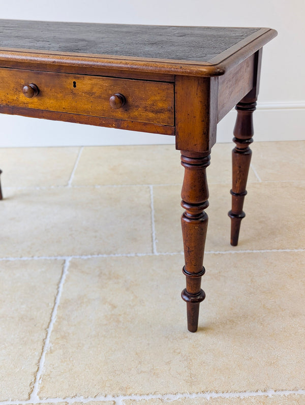 Antique Victorian Mahogany Writing Table c.1870