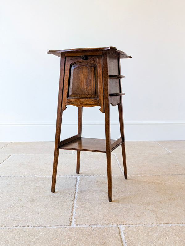 Antique Arts & Crafts Oak Occasional Table c.1900