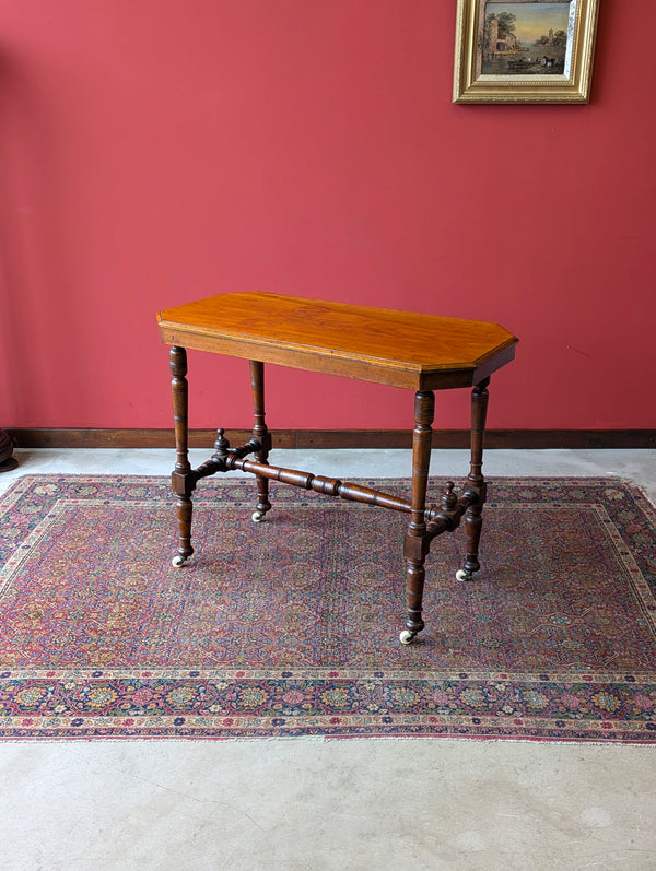 Antique Victorian Mahogany Aesthetic Movement Occasional Table