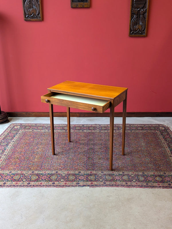 Mid Century Teak Side Table / Small Desk by Younger