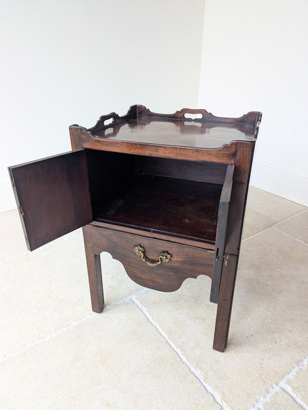 Antique George III Mahogany Bedside Commode c.1800