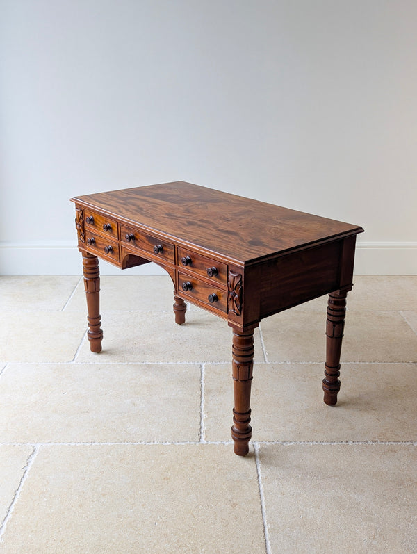 Antique William IV Mahogany Writing Table c.1835