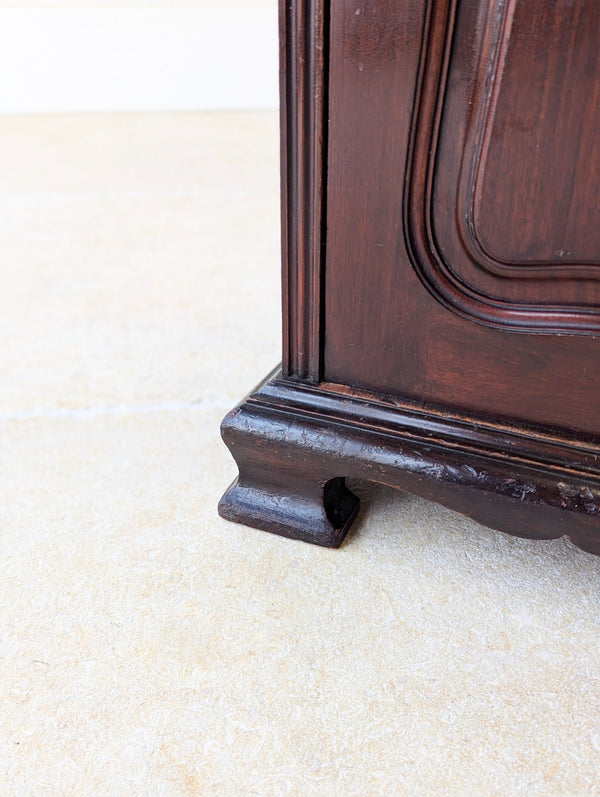 Antique Victorian Mahogany Bedside Cabinet c.1870