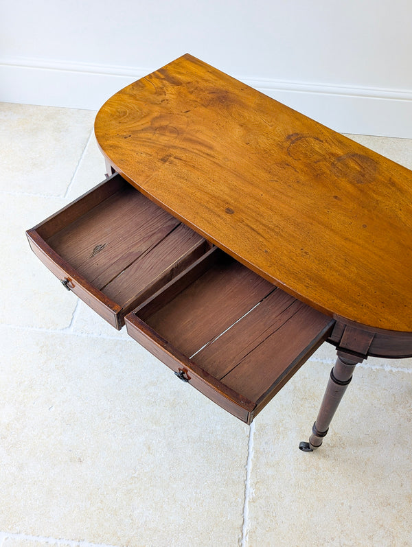 Antique Regency Mahogany Side Table c.1825