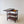 Load image into Gallery viewer, Antique Mahogany Folding Card Table with Bookshelf Base c.1920
