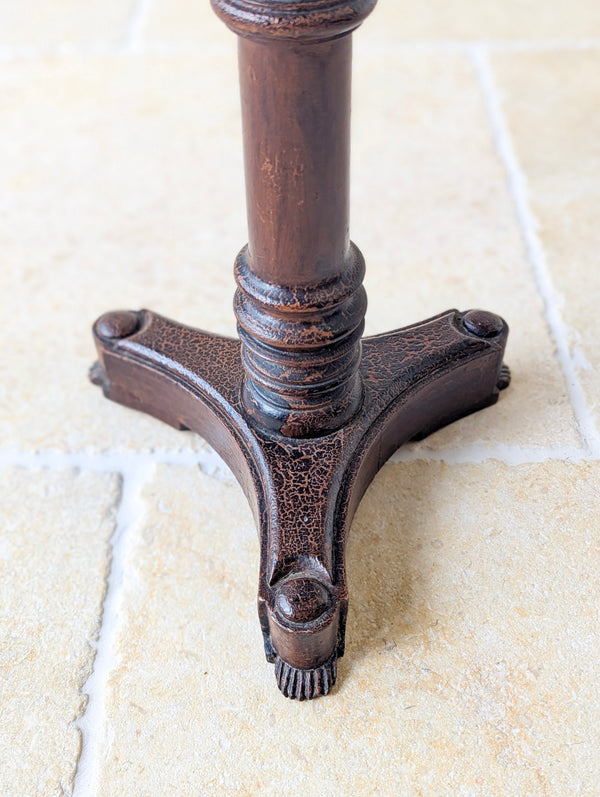 Antique Victorian Mahogany Games Table with Inlaid Chess Board c.1890