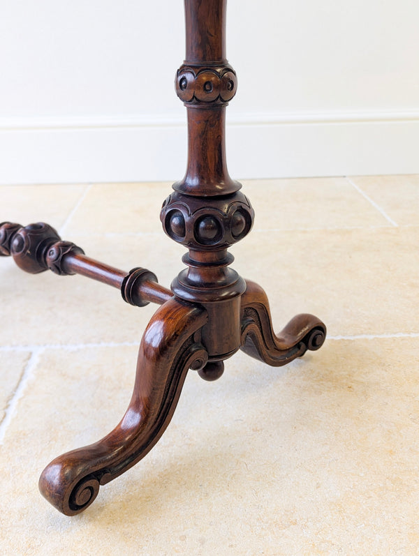 Antique Victorian Rosewood Card Table c.1860