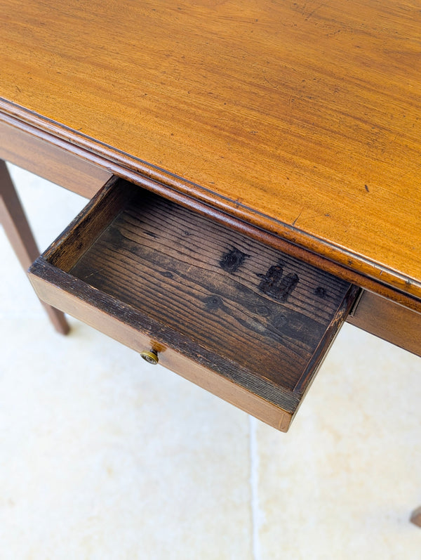 Antique Late Georgian Mahogany Tea Table c.1800