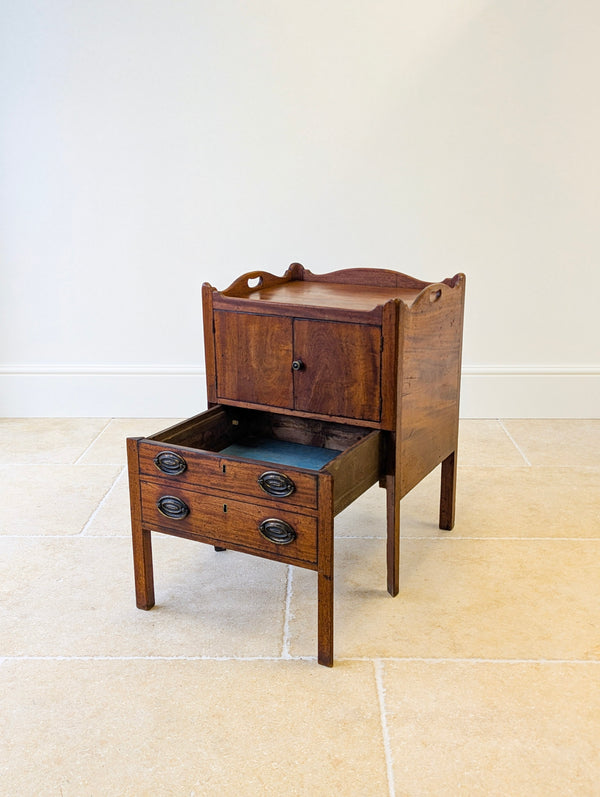 Antique George III Mahogany Bedside Commode c.1800