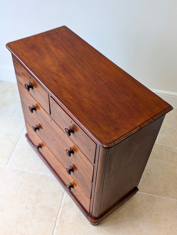 Antique Victorian Mahogany Chest of Drawers c.1870