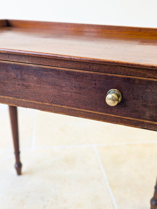 Antique Early Victorian Mahogany Writing Table c.1850