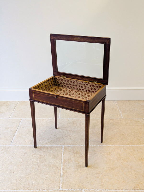 Antique Edwardian Mahogany Bijouterie Table c.1910