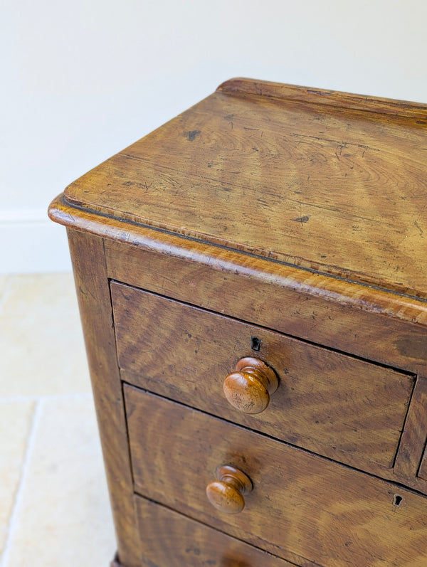 Antique Victorian Scumbled Pine Chest of Drawers c.1860