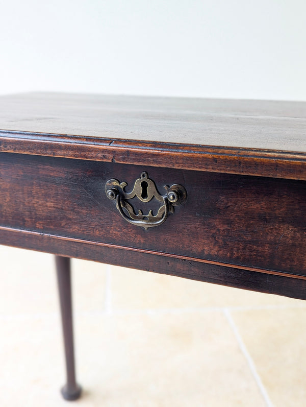 Antique Georgian Mahogany Side Table c.1750