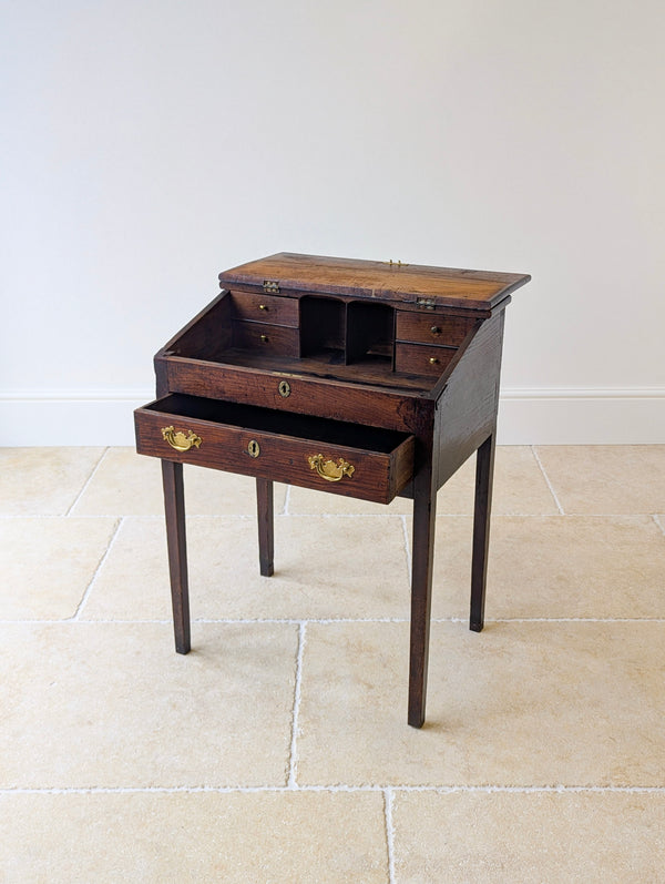 Antique Georgian Elm Clerks Desk c.1800