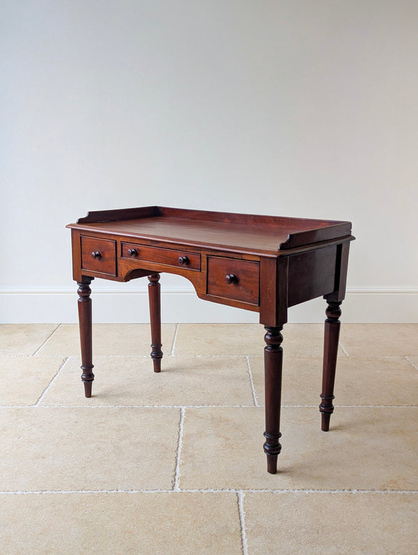 Antique Victorian Mahogany Writing Table c.1890