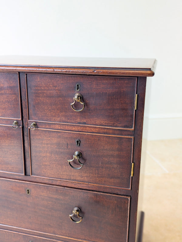 Antique Georgian Mahogany Commode Chest c.1800
