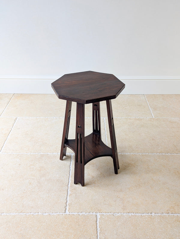 Antique Arts & Crafts Oak Occasional Table c.1900