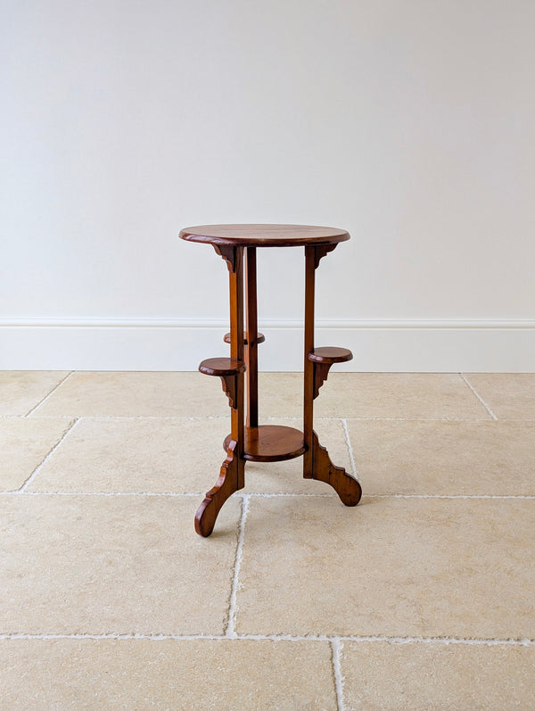 Antique Early 20th Century Beech Occasional Table c.1920