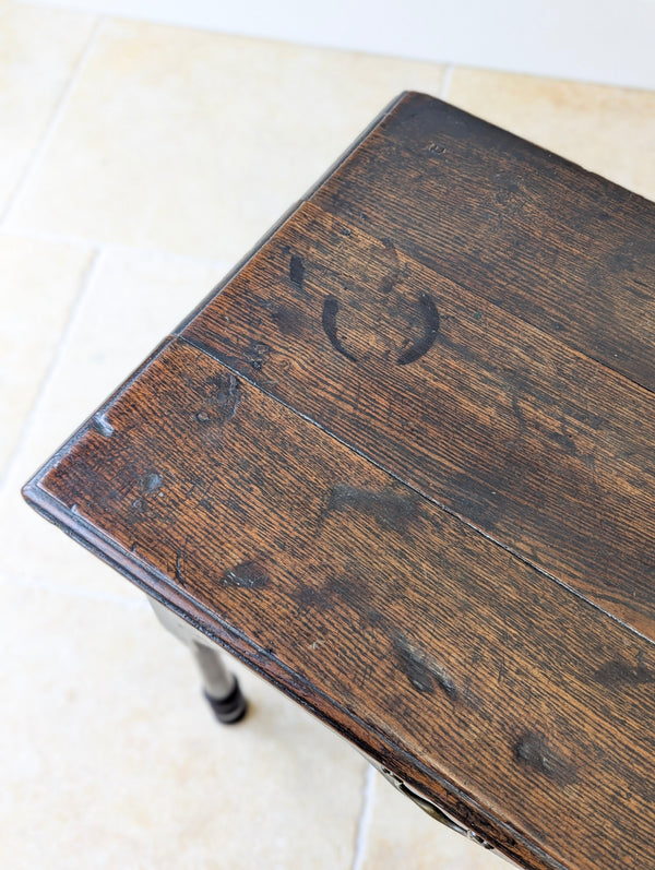 Antique Georgian Oak Lowboy c.1800