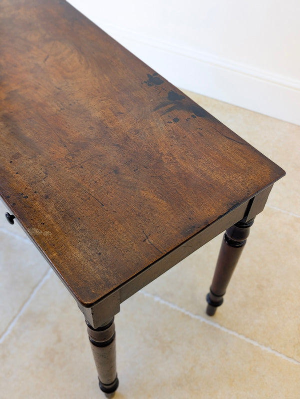 Antique Early Victorian Mahogany Writing Table c.1840