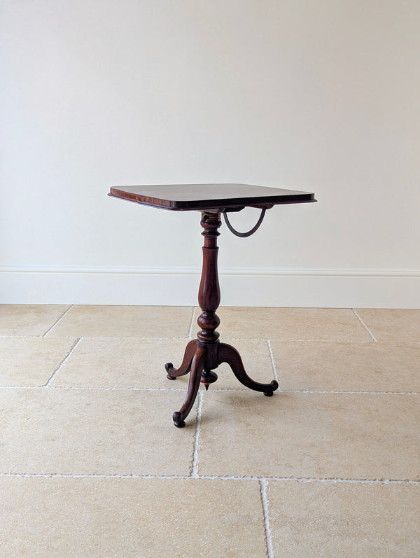 Antique William IV Rosewood Reading Stand & Occasional Table c.1830