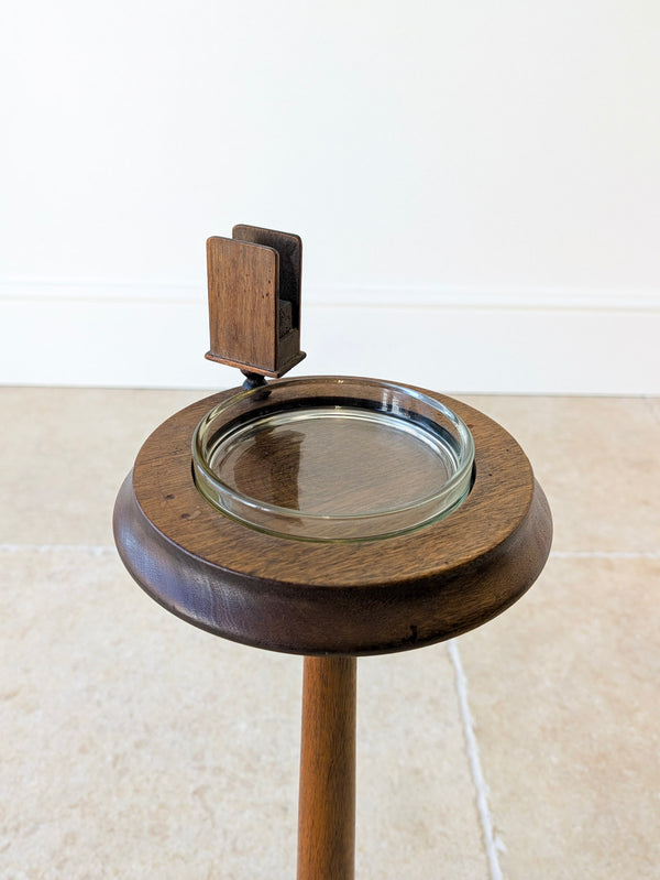 Antique Edwardian Mahogany Floor-Standing Smoking Stand c.1910