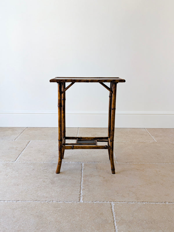 Antique Victorian Bamboo Occasional Table c.1890