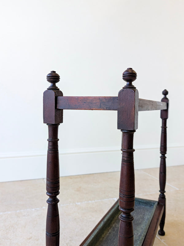 Antique Victorian Mahogany Stick Stand c.1850