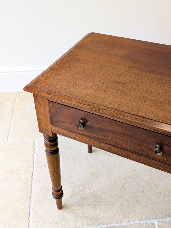 Antique Mid-Victorian Mahogany Writing Table c.1860