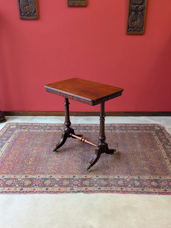 Antique Mid 19th Century Mahogany Occasional Table / Library Table