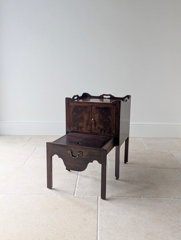 Antique George III Mahogany Bedside Commode c.1800