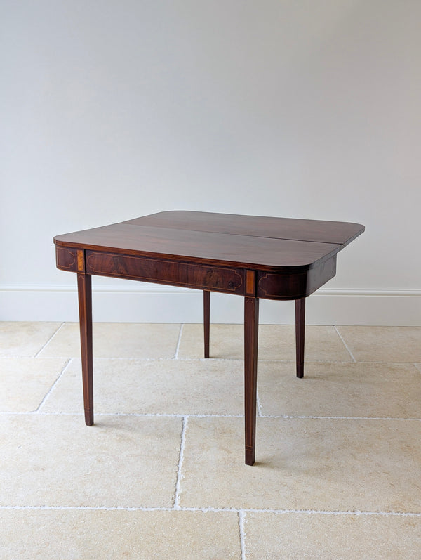 Antique George III Mahogany Tea Table c.1790