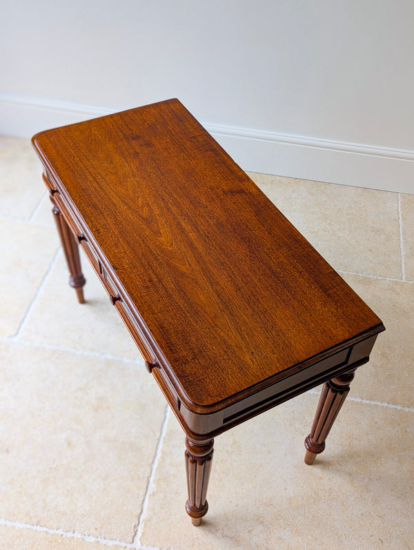 Antique Victorian Mahogany Writing Table c.1870