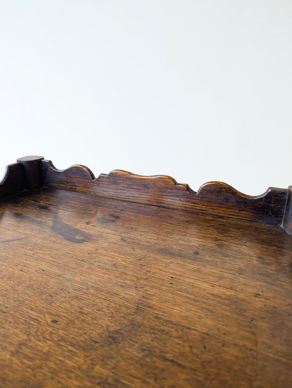 Antique Georgian Oak Bedside Cabinet c.1820