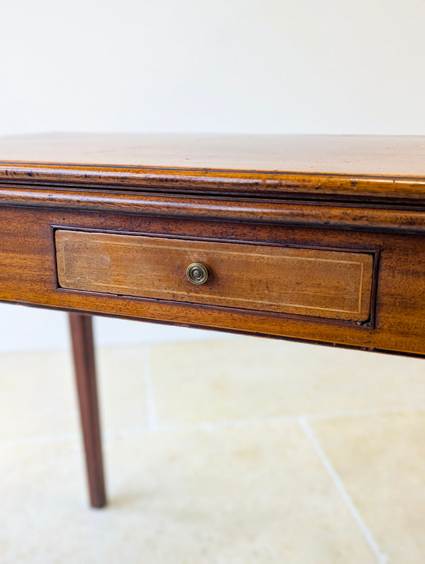 Antique Late Georgian Mahogany Tea Table c.1800