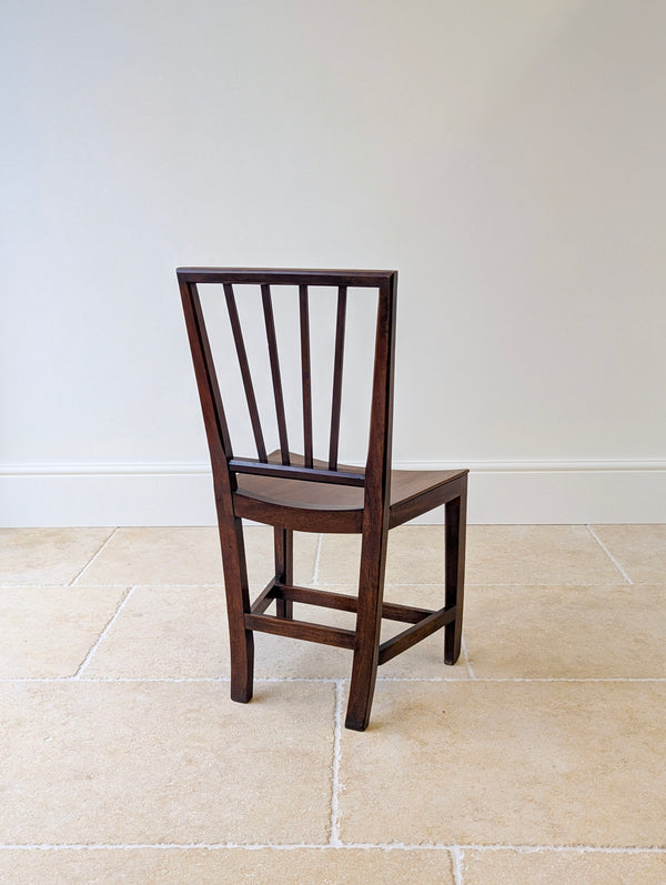 Antique Victorian Oak Vernacular Side Chair c.1850