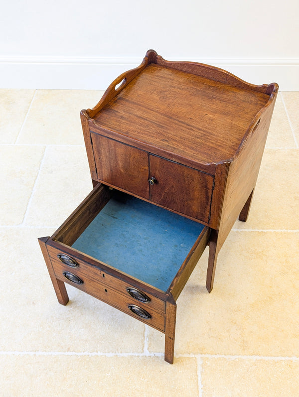 Antique George III Mahogany Bedside Commode c.1800